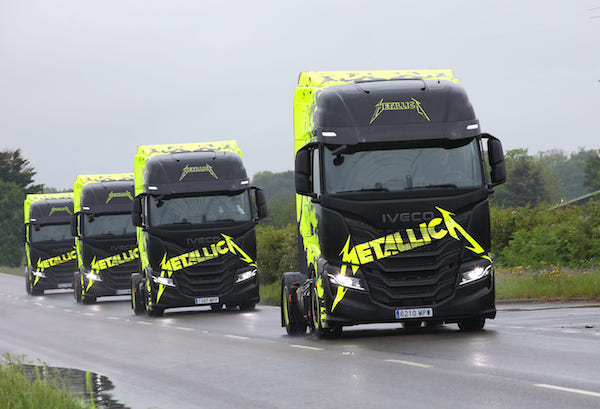 IVECO to support European leg of Metallica M72 World Tour with a multi-energy fleet and engagement activities driven by its signature driver- and customer-centric approach