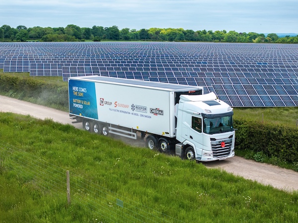 TIP continues its support for customer electrification journeys, trialling a solar-powered refrigerated trailer