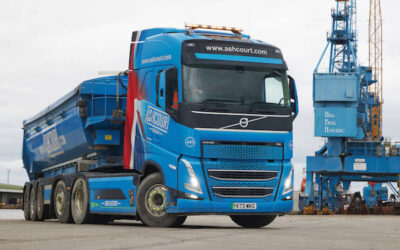 FOUR VOLVO FH ELECTRICS SUPERCHARGE THE ASHCOURT GROUP’S SUSTAINABILITY DRIVE