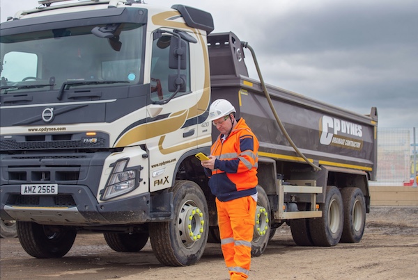 C P Dynes Rolls-Out System to Manage Highways Excavated Waste Transport