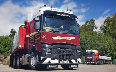 R J & I Monkhouse marks milestone with Renault Trucks