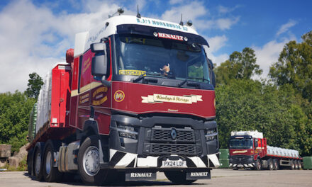 R J & I Monkhouse marks milestone with Renault Trucks