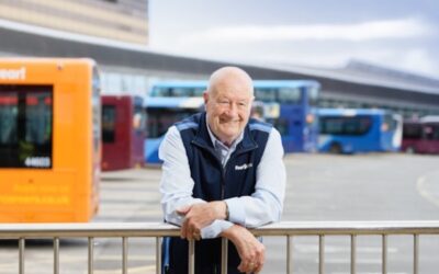 UK’s longest serving bus driver’s ‘two return trips to the moon’