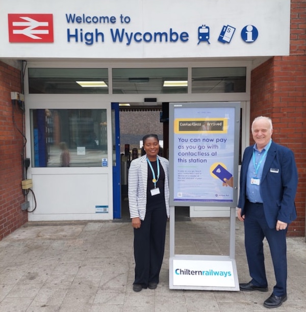 Pay as you go technology expanded to six Buckinghamshire stations