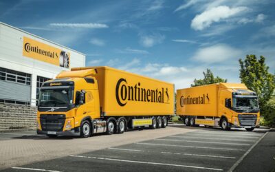 CONTINENTAL TYRES SETS NEW UK FLEET BENCHMARK WITH ITS FIRST VOLVO TRUCKS