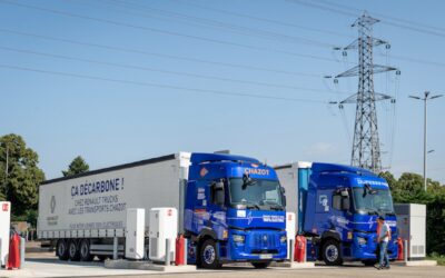 Decarbonisation: Renault Trucks steps up its action by electrifying its in-house logistics