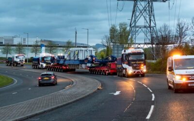 Collett Transport Completes 148Te Transformer Transport and Installation at Neilston Grid Stability Facility