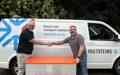 Hultsteins joins with powerpack producer Addvolt for a cool green energy solution